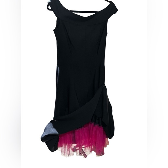 Ruby Rox Classic Black Off-Shoulder Dress - Picture 4 of 5